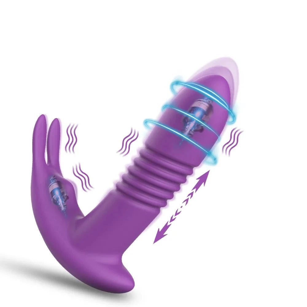 Bluetooth Thrusting Vibrator